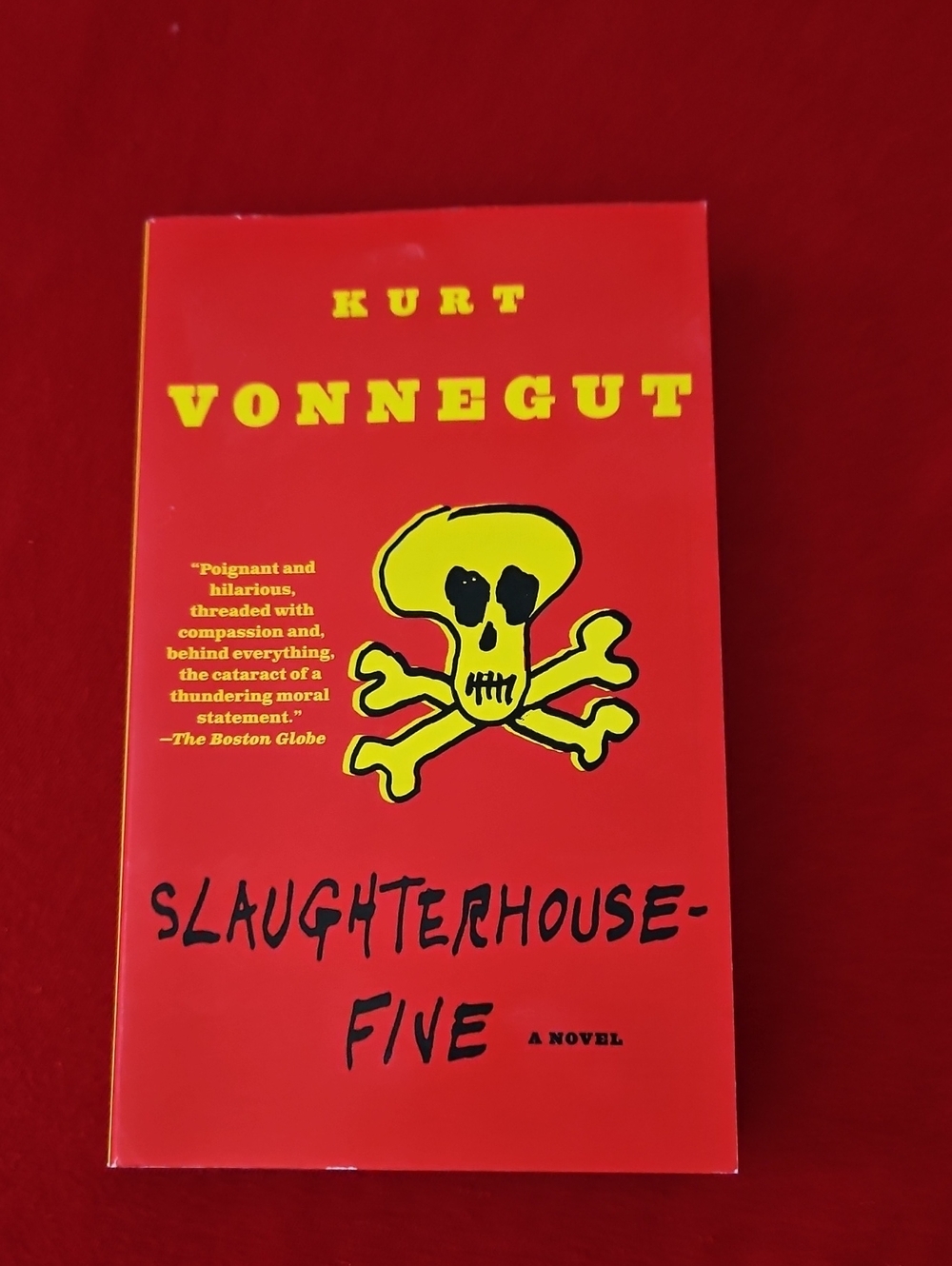 Slaughterhouse-Five by Kurt Vonnegut - Red Hardcover